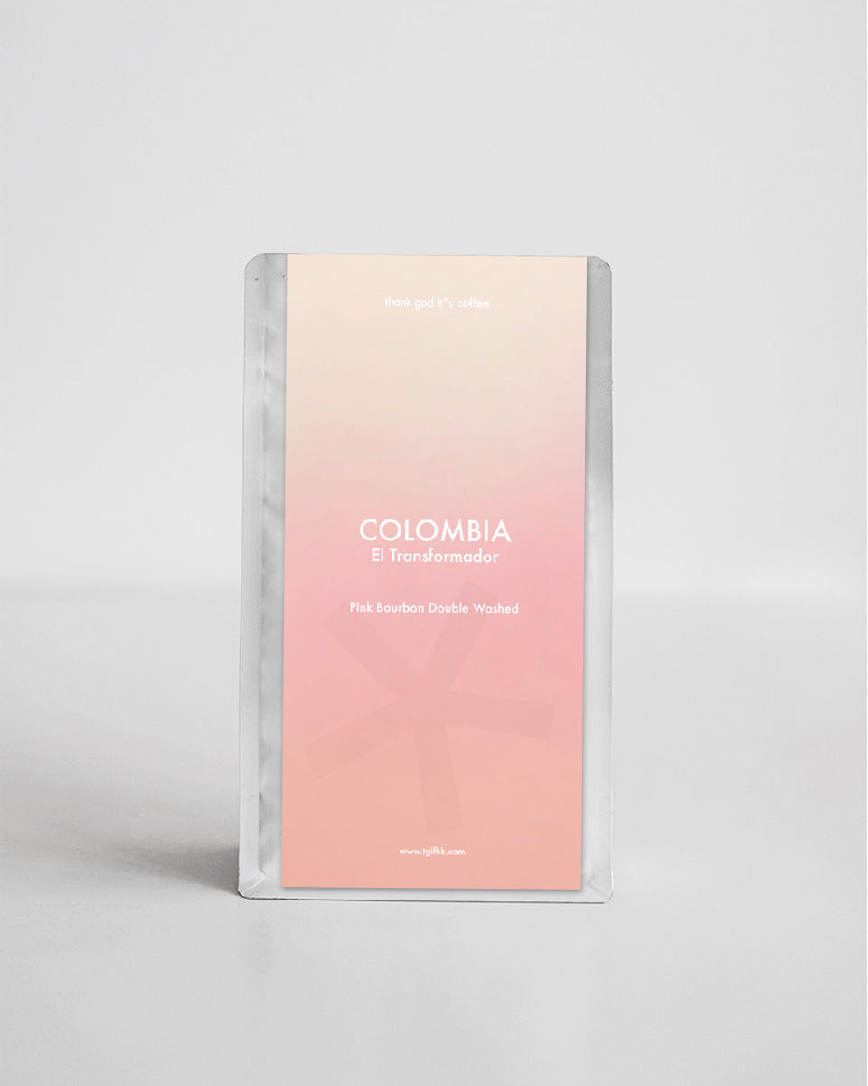 Colombia El Transformador Pink Bourbon Double Washed